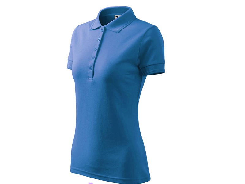 Polera pique dama — otro ángulo